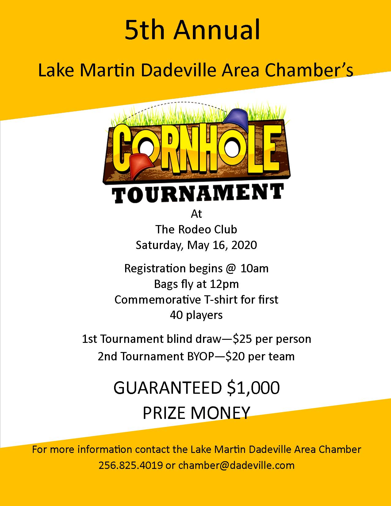 5th Annual Cornhole Tournament